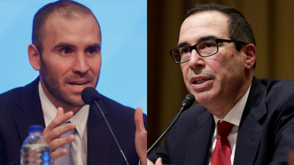 El ministro de Economía se reunirá con el secretario del Tesoro de los Estados Unidos, Steven Mnuchin