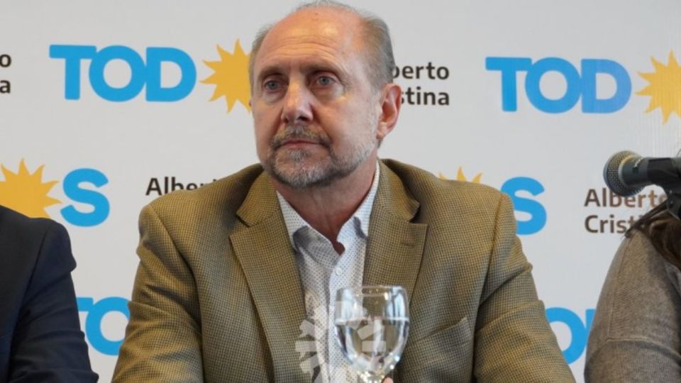 El gobernador de Santa Fe, Omar Perotti.