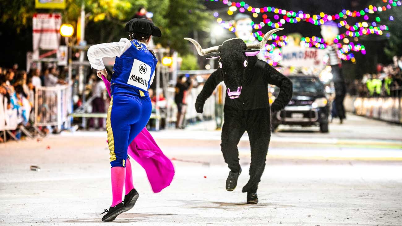 Disfrazados de carnaval.