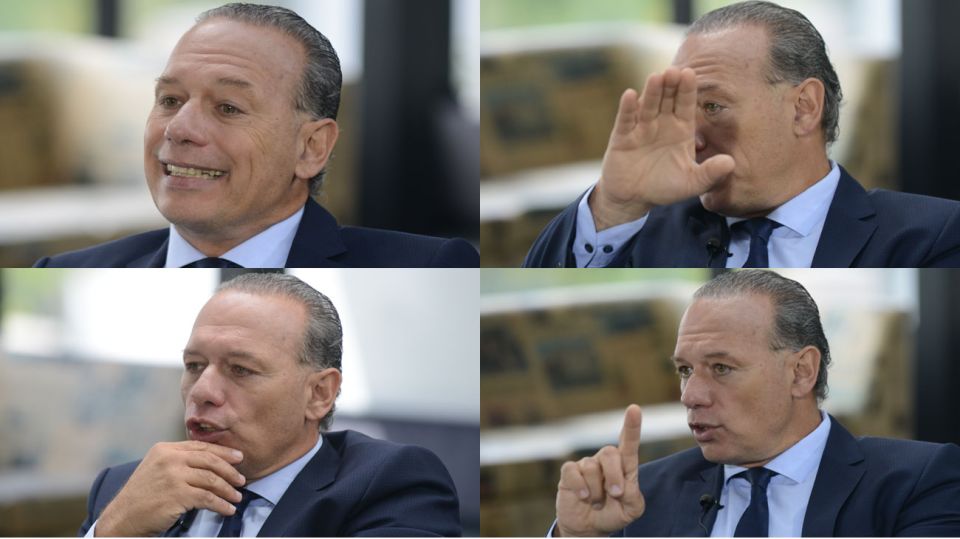 Sergio Berni, en la entrevista con Jorge Fontevecchia.