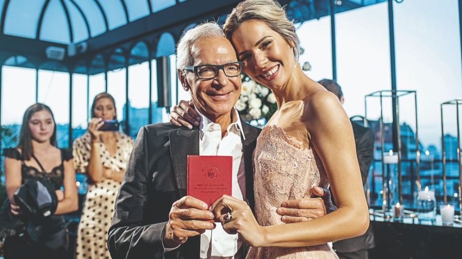 Eduardo Costantini y Elina Fernández: Todos los detalles de una boda secreta