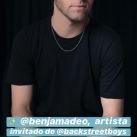 Benjamin Amadeo fue elegido por los Backstreet Boys para su show en la Argentina