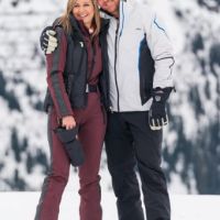 Máxima de Holanda y su familia en Lech am Arlberg, Austria.