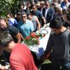 El último adiós de Braian Toledo en el cementerio de Marcos Paz. Amigos y familiares despidieron los restos del atleta olímpico. 