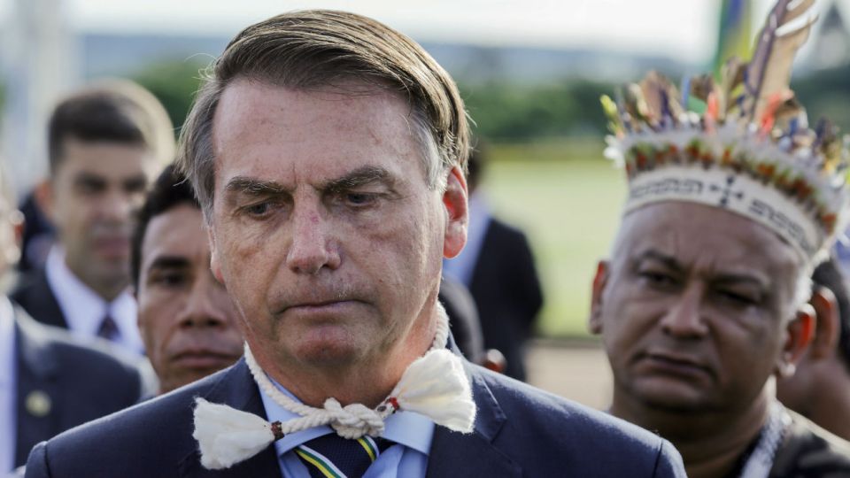 El presidente de Brasil, Jair Bolsonaro, habló sobre la caída del real por Facebook Live.