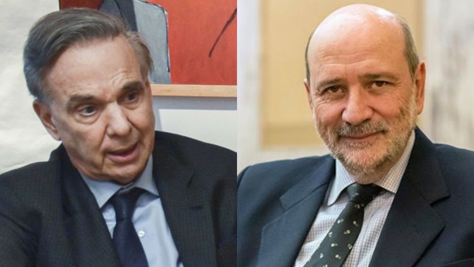 El radical Jesús Rodríguez y el peronista Miguel Ángel Pichetto.