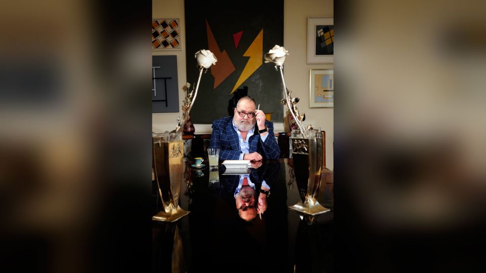 Jorge Lanata, en la entrevista con Jorge Fontevecchia.