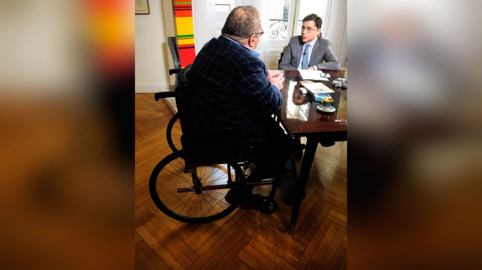 Jorge Lanata, en la entrevista con Jorge Fontevecchia.