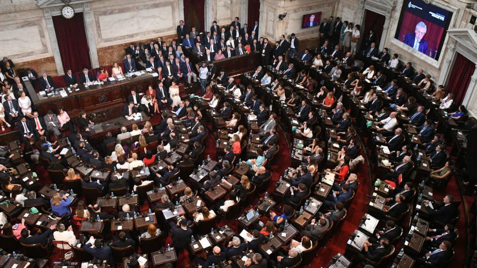 La vista de la Asamblea Legislativa.