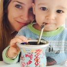 Soledad Fandiño compartió fotos del recuerdo con su hijo Milo
