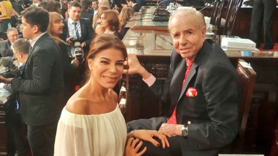 Carlos y Zulemita Menem