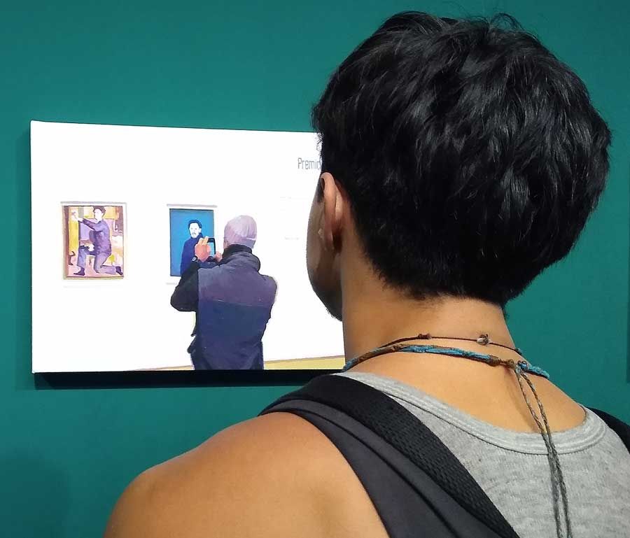 Santiago Iturralde, la pintura desnuda. Museo de Arte Moderno