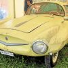El exótico deportivo suizo estuvo tirado en un depósito casi 60 años. Por suerte, no fue vandalizado, y así podrá volver a la vida con algo de trabajo.