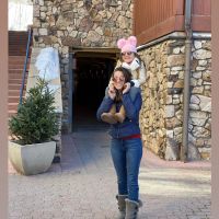 Vacaciones familiares de Floppy Tesouro y su familia