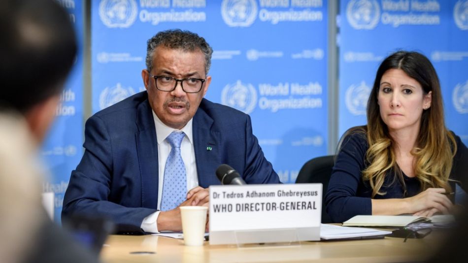 Tedros Adhanom Ghebreyesus coronavirus