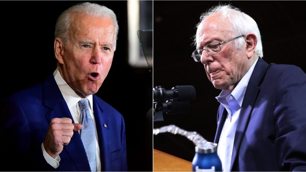Joe Biden adelantó a Bernie Sanders, quien era el favorito de las encuestas.
