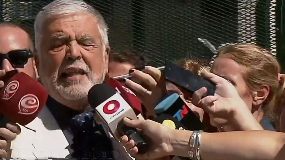 El ex ministro Julio De Vido en Tribunales de Comodoro Py