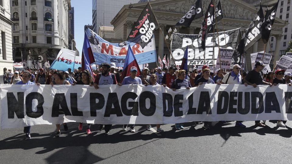 protesta polo obrero