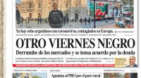 La tapa de Diario PERFIL del sábado 7 de marzo de 2020.