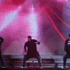 Los Backstreet Boys en pleno show (Fotos: Silvina Palumbo)