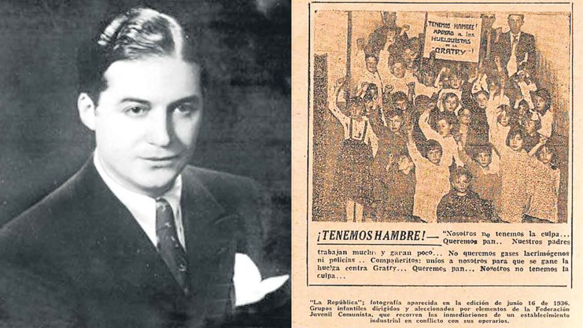 Magaldi Cuando Agustín Magaldi cantó para liberar a las costureras presas | Perfil