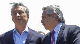 Mauricio Macri y Alberto Fernández
