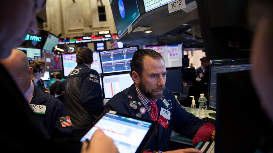 Wall Street por Bloomberg 20200312