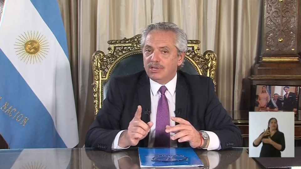 cadena nacional alberto fernandez