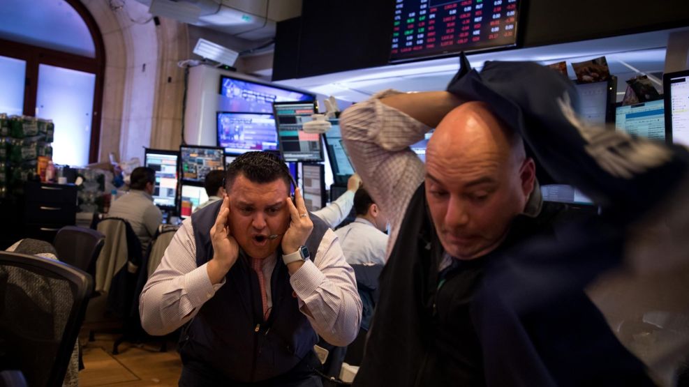Wall Street por Bloomberg 20200312