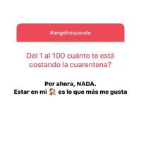 Ángel de Brito en cuarentena