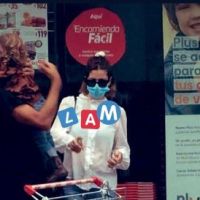 La China Suárez preparada para la pandemia