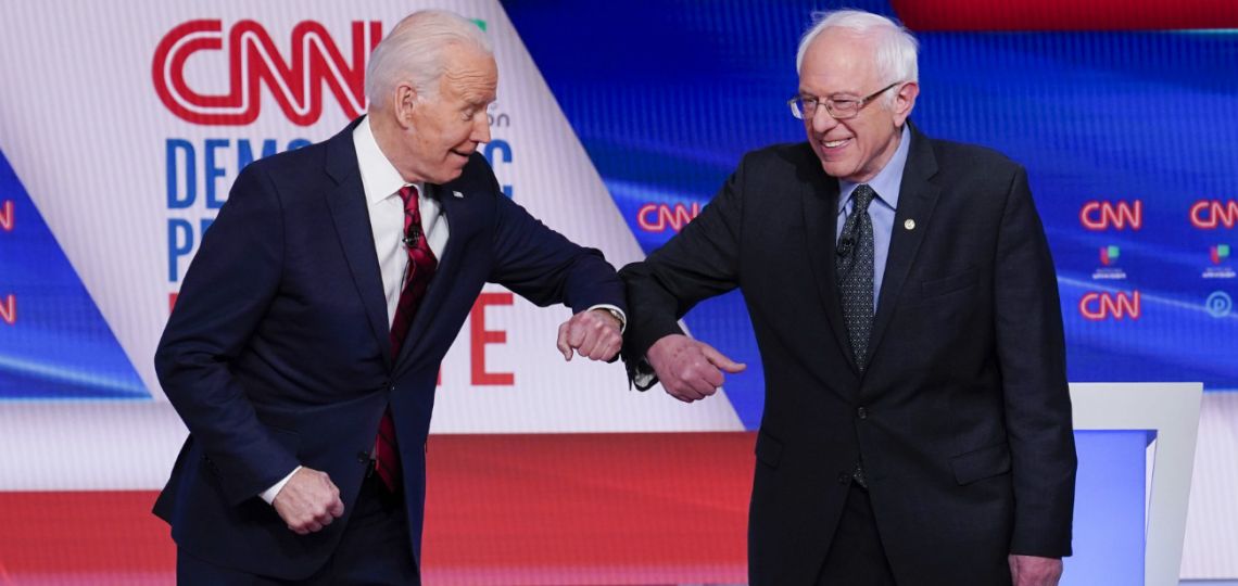 'Bigger than any one of us' – Biden, Sanders tackle pandemic in debate ...