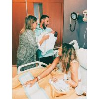 Eddie Fitte fue papá: mirá la primera foto de su bebé