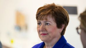 International Monetary Fund director Kristalina Georgieva.