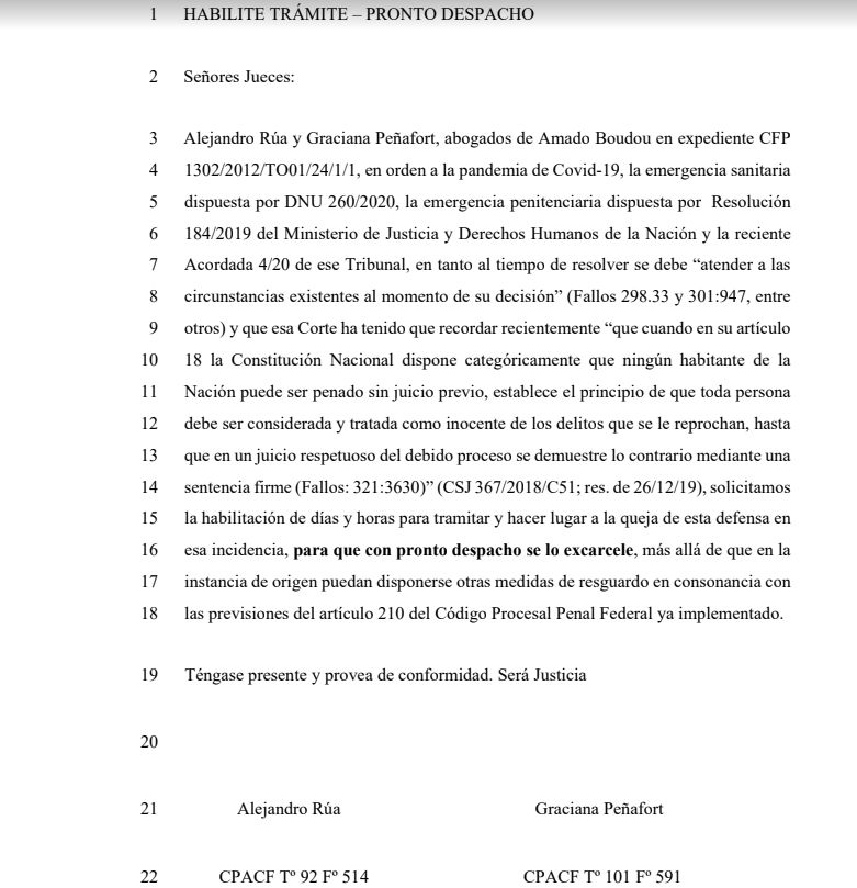 Escrito Boudou