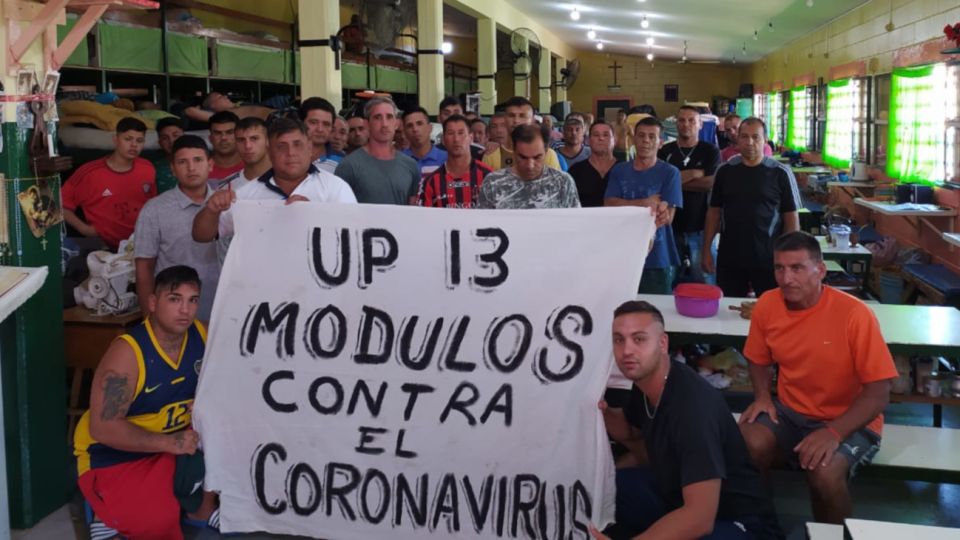 Disminuyó la cantidad de casos de Covid en las cárceles federales