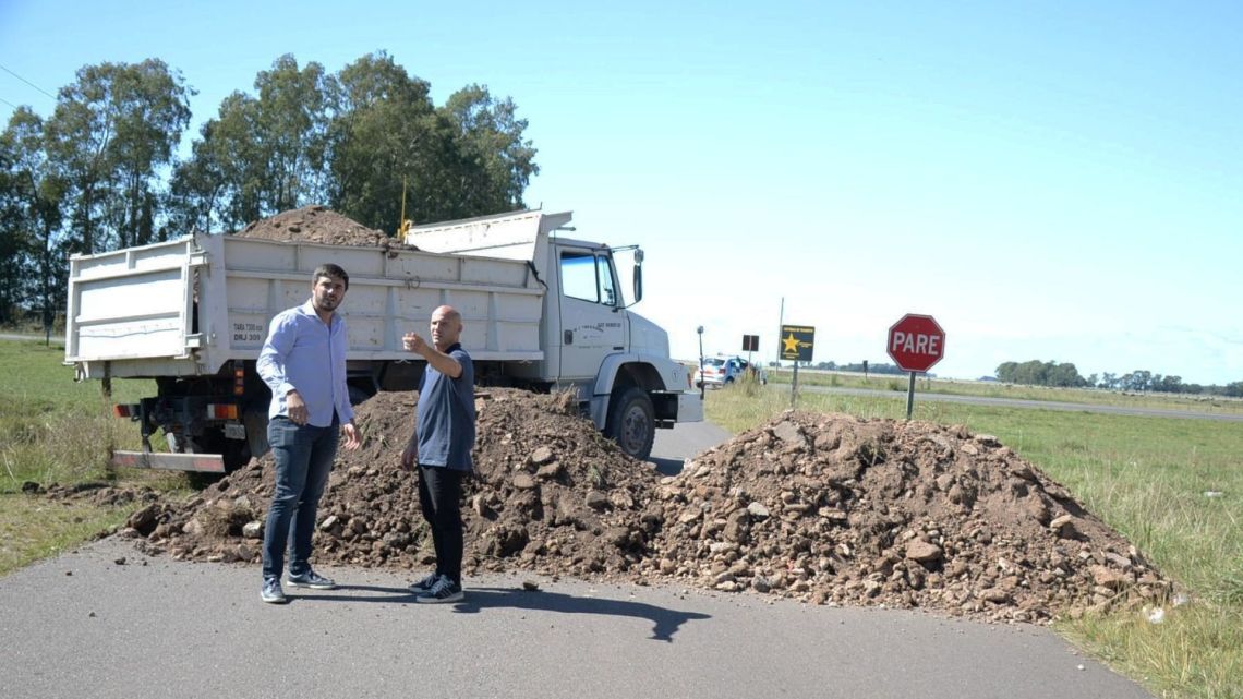 Olavarría cierra accesos por coronavirus. | Foto:CEDOC.