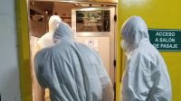 El operativo sanitario montado en Buquebus, ante el pasajero que llegó con síntomas de coronavirus.