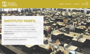 La nueva web de Instituto Perfil
