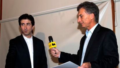 Edgardo Cenzón cuando asumió en el gobierno porteño de la era Macri.