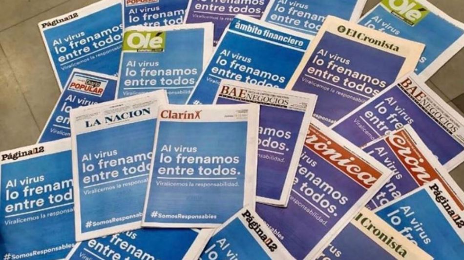 La prensa se une para pedir responsabilidad por el coronavirus | Perfil