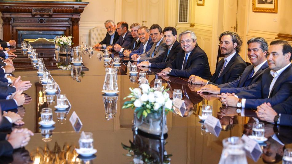 Reunión con gobernadores y el presidente 20200319