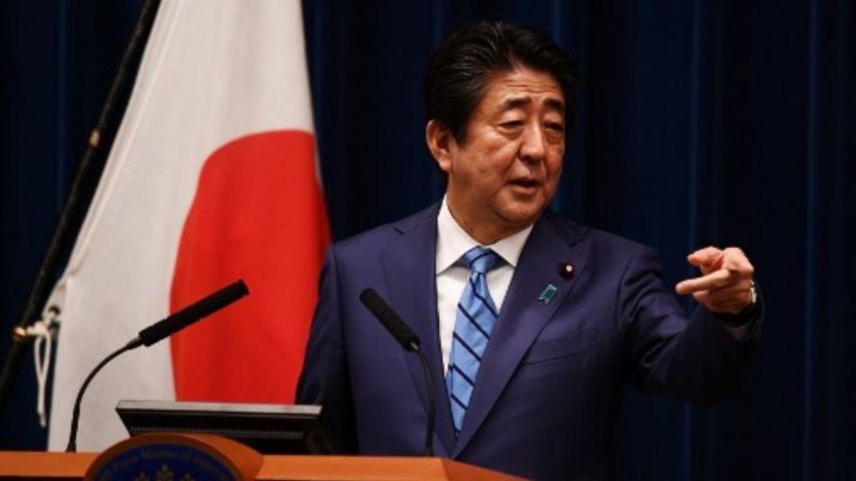 El Primer Ministro de Japón, Shinzo Abe.