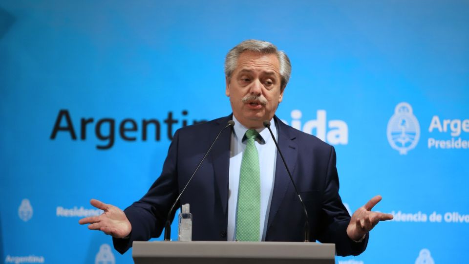 Alberto Fernández anunció la cuarentena obligatoria.
