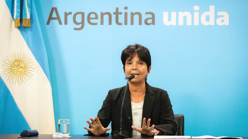 Mercedes Marcó del Pont, titular de la AFIP.
