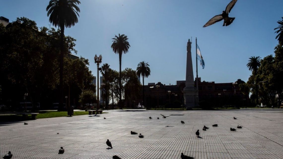 Así lució Buenos Aires en cuarentena | Foto:Cedoc