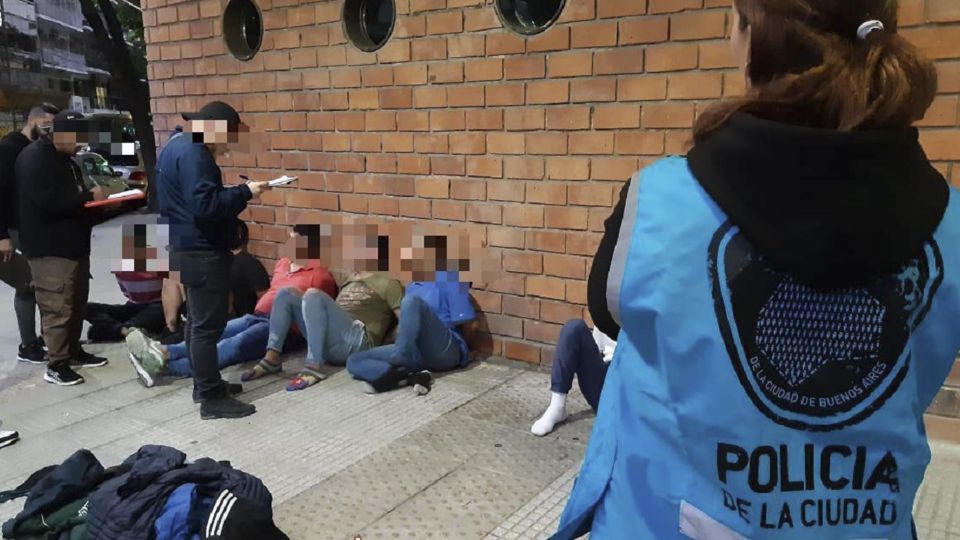 Detenidos por la Policía de la Ciudad.