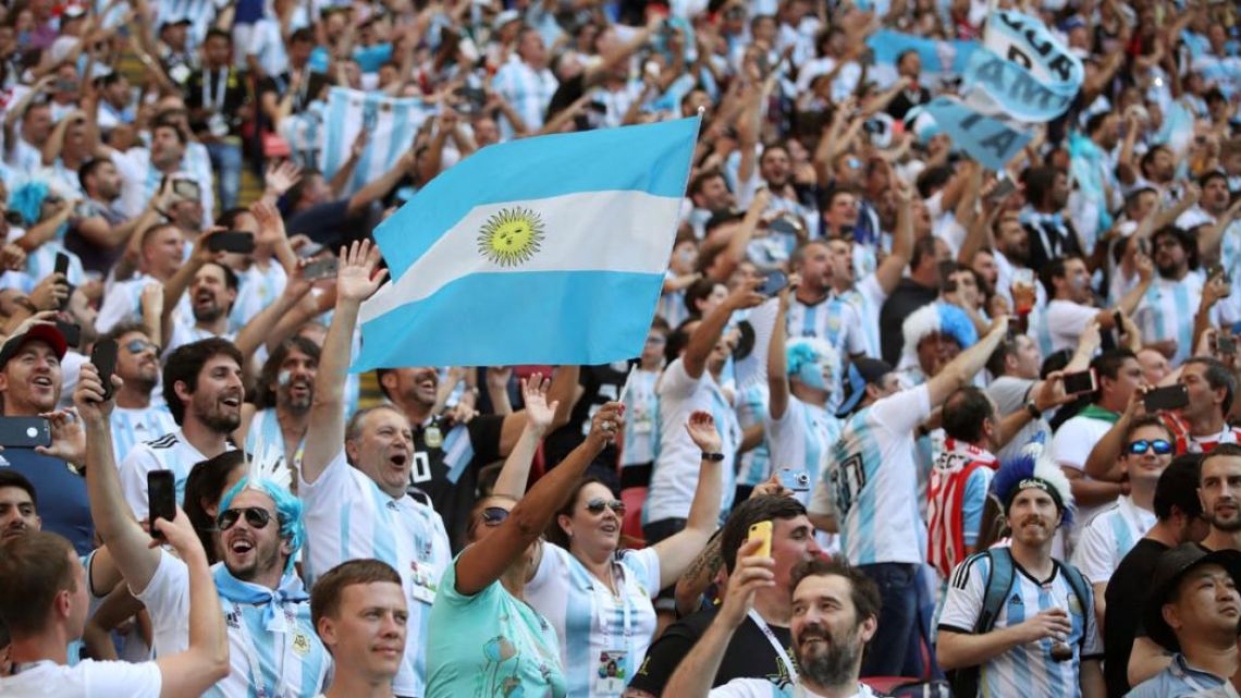 Hinchada Argentina | Foto:Cedoc