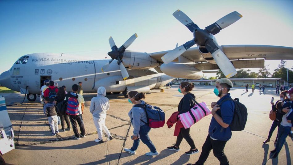 Personas repatriadas a Perú
