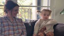 Caterina Scorsone celebró el día mundial del Síndrome de Down con un video de su hija de 3 años
